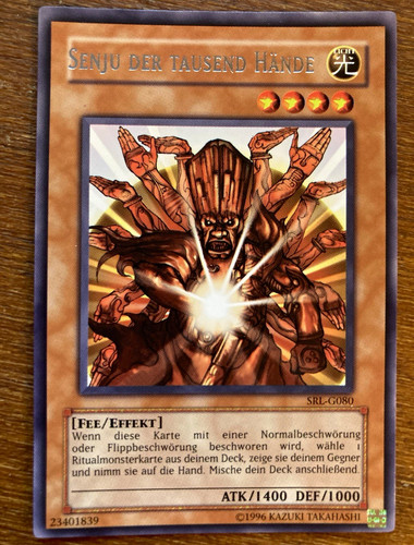 Konami tcg senju der - tcg,
