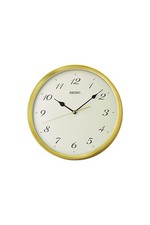 Seiko goldfarbene Wanduhr