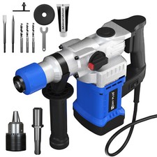 3000W Schlagbohrmaschine Bohrhammer Meißelhammer Stemmhammer SDS-Plus Mit Koffer