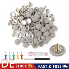 60x Auto Dach Schnalle Schnappnieten Reparatur Dachhimmel Befestigung Set DE