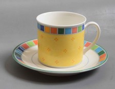 Villeroy & Boch Twist Alea Limone Caro Kaffeetasse mit Untertasse 0,2 l Set
