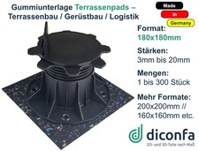 Terrassenpads Stelzlager