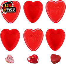 Mini Silikon Herzbackform
