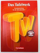Das Tafelwerk Sekundarstufe I Formelsammlung Cornelsen Mathematik Physik