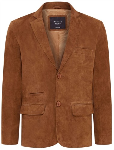 Herren hellbraun wildleder - hellbraun,