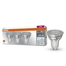 3er Leistungsstarker OSRAM GU10 LED Strahler PAR16 36° Abstrahlwinkel 6,9W 6500K