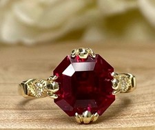 3,0 kt Lab Created Asscher Cut