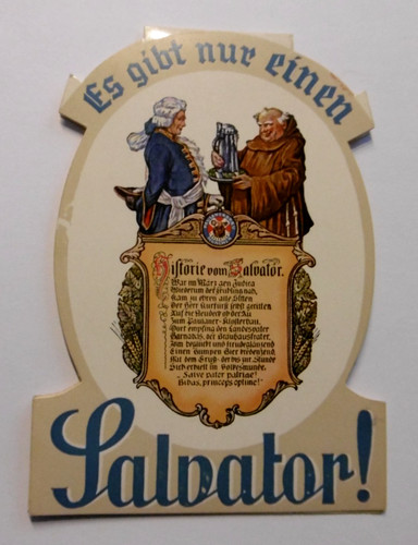 Papp tischaufsteller salvator - papp-tischaufsteller,