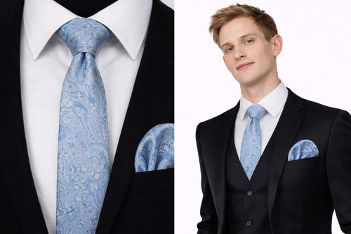 Herren hochzeit krawatte set - hochzeit,