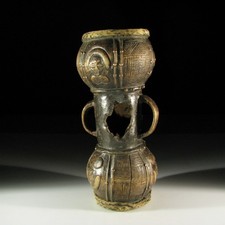 9753) Alte Trommel Chokwe