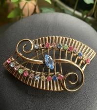 Gablonzer Brosche Amer. Double