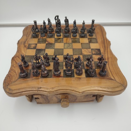 Vintage schachspiel massive - vintage,