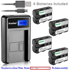 Kastar Battery LCD Charger for