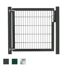Tor Toranlage Gartentor Zauntor Doppelstabmattenzaun Doppelstabmatte Flügeltor