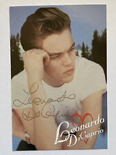 Leonardo DiCaprio  - Film -  original Autogramm  - Größe 15 x 10 cm