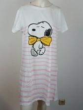 *NEU* Damen Nachthemd Snoopy Peanuts Schlafshirt Pyjama Gr. L + XL