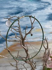  Schmuck Pierre Lang Halsreif Halskette Collier  46 cm grün/gold  gold wie NEU