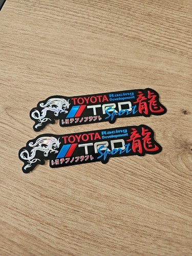 Aufkleber sticker toyota - aufkleber, toyota-trd