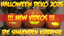 🎃Die Singenden KÜRBISSE 2025 (Halloween, Deko, Beamer, Digital)🎃