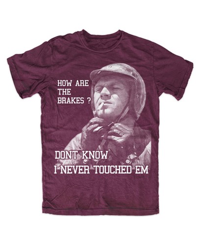 Steve mcqueen brakes - steve, t-shirt