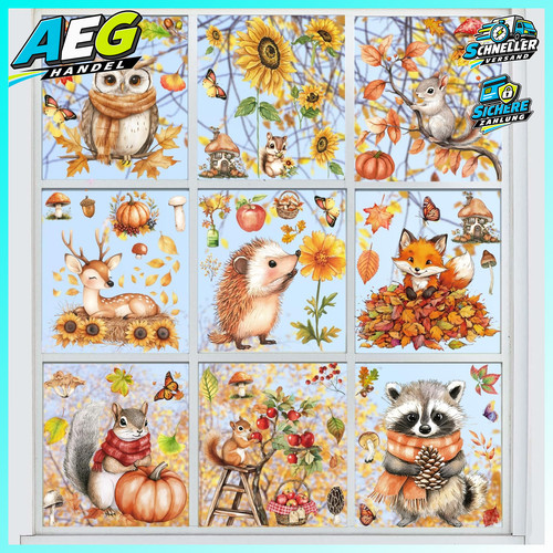 Fensterbilder herbst - fensterbilder,