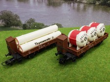 Lima H0 Konvolut Niederbordwagen mit Ladung FS (UW) C1425