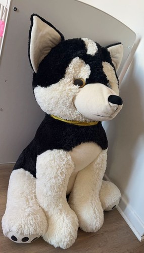 Großer plüsch husky - plüsch,