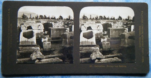 Altes raumbild stereofoto - stereofoto, 3d