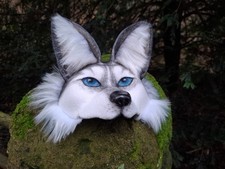 Therian Mask / Quadrobics Mask / Siberian Husky-Hund, coyote, Tiermaske dog