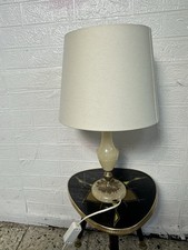 Lampe, Onyxmarmor, Tischlampe