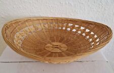 Osterkörbchen, Brotkorb, ca.  22 x 17 cm, Osternest, Flechtkorb, naturbelassen