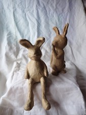 Efco - Papp Art Deko Hasen groß Ostern - Hase zum Bemalen + Bekleben