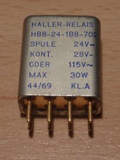 Haller-Relais HB8-24-1B8-702 (24 Volt)