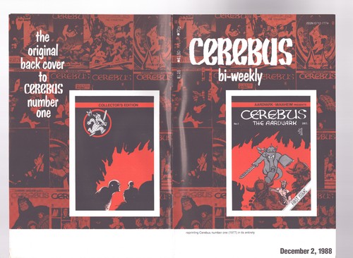 Cerebus weekly 1 - bi-weekly,