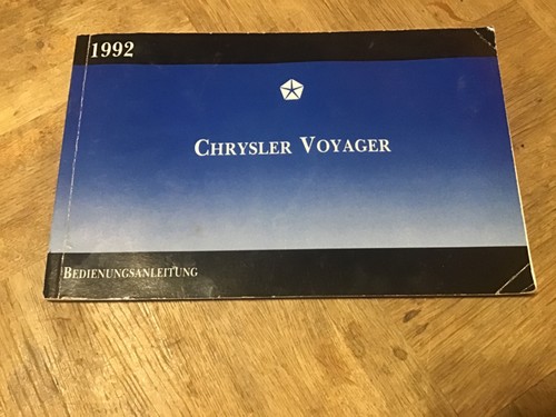 Chrysler voyager 1992 - voyager,