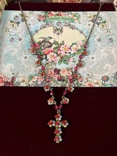 Michal Negrin Kreuz Halskette