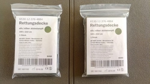 Rettungsdecke oliv - , /