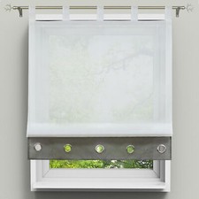 Raffrollo mit Schlaufen