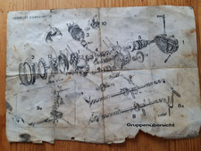 Puch MV MS MC 50 3-Gang Motor