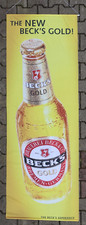 Beck gold brauerei banner - beck`s,