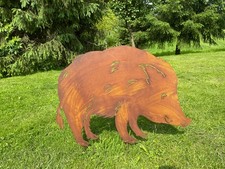 Wildschwein Edel Rost Garten