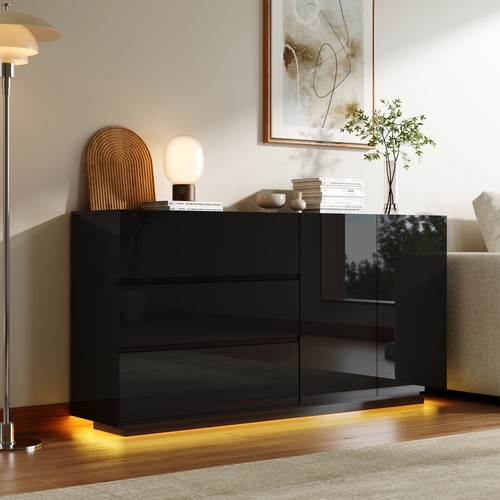 Kommode hochglanz sideboard - hochglanz,