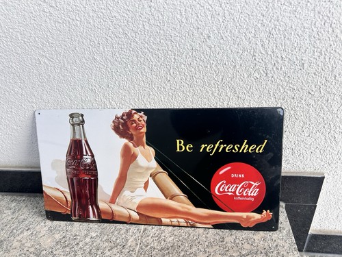 Coca cola blechschild - coca-cola, be