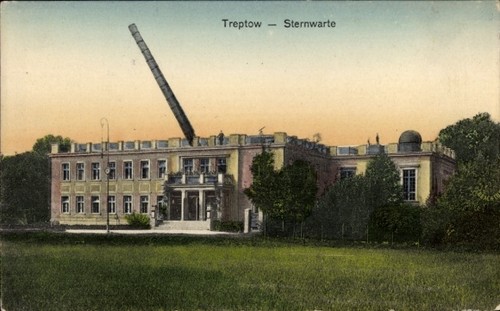 Berlin treptow sternwarte - ak,
