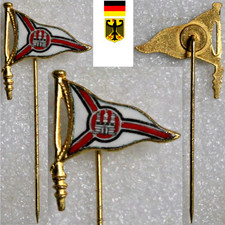 KANU CANOEING BADGE ANSTECKNADEL HH Hamburg * HKC HAMBURGER KANU CLUB 1923 e.V.