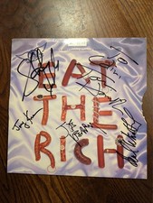 Aerosmith Band handsigniert handsigniert Permanent Vacation Viny Schallplatte neuwertig