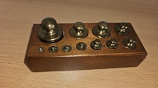 Antiker Messing-Gewichtssatz