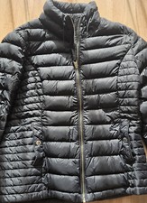 Abercrombie A&F Jacke, Daunenjacke L, kurz, fällt klein aus, 38, dunkelblau