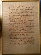 Magnificat Kalligraphie auf