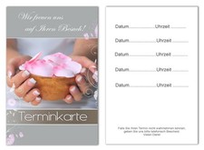 100 x Terminkarten Terminkarte